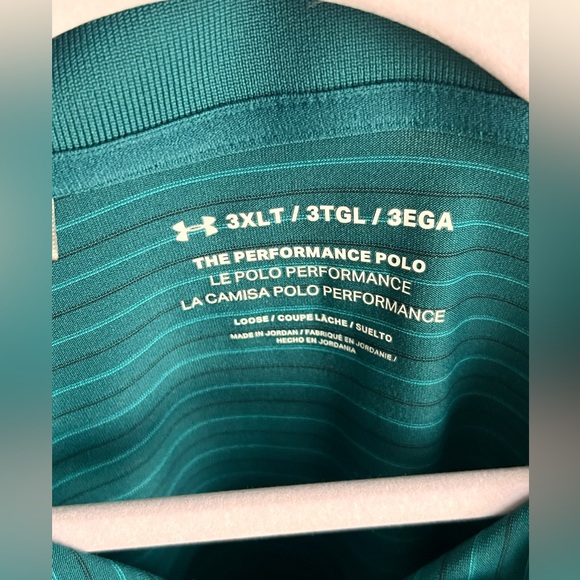 NWOT 3XLT Under Armour polo - Picture 2 of 2